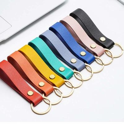 China Custom Bulk Car Leather Keychain Zinc Alloy Metal Letterpress Printing for sale