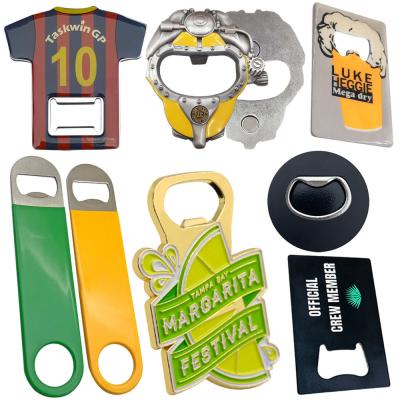 China Bierfles kan koelkast Magnet Opener Custom Multifunctionele Met Logo Te koop