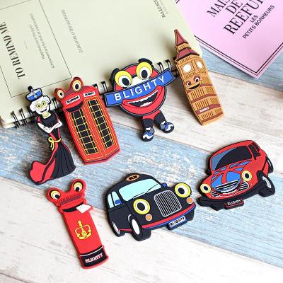 China Cartoon Animals Color koelkast Magneten Rubber koelkast Magnet 3D Magnet Koelkast voor decoratie Te koop