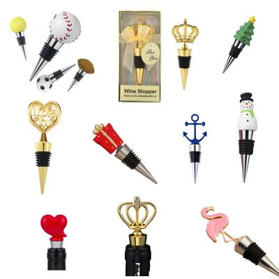 China Wedding Fashion Wine Stopper Red Wine Bottle Stopper Fresh Keeping Stopper Wine for sale