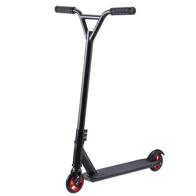 China Cheap Custom PU Adult Off Road Trick Scooter Stunt Scooter Pro 100mm Freewheels for sale