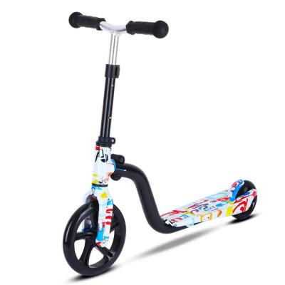 China Kid OEM Handlebar Kick Scooter Kids 2 Wheel Scooter For 3-12 Years Old Children Kids Riding Scooter for sale