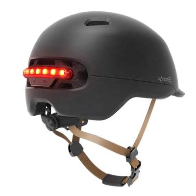 China New ABS Hard Shell LED Helmet Xiaomi M365 Smart Helmet For Electric Scooter e Bike for sale