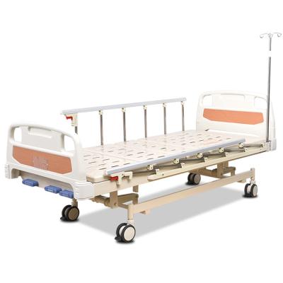 China Manual Easy Operate Nursing Crank Bed Medical Hospital 3 Bed Fast Supply Hospital 3 Patient Function Cheap Crank Bed for sale