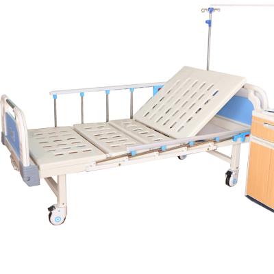 China Convenient Supply Quick Nursing Bed Stamping Outdoor Household Hospital Bed Hospital ICU Medical Bed for sale