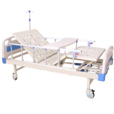 China Convenient standard nurse mattresshospital bed with 3 crank manual bed price for sale