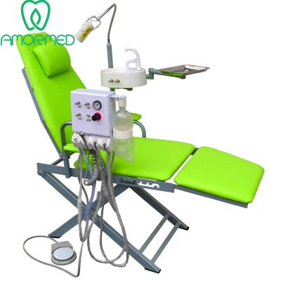 China China Hot Sale Metal Folding Portable Dental Chair for sale