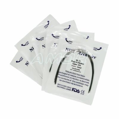 China Ni-Ti Dental Supply Super Elastic Arch Wires Orthodontic NiTi Arch Wire for sale