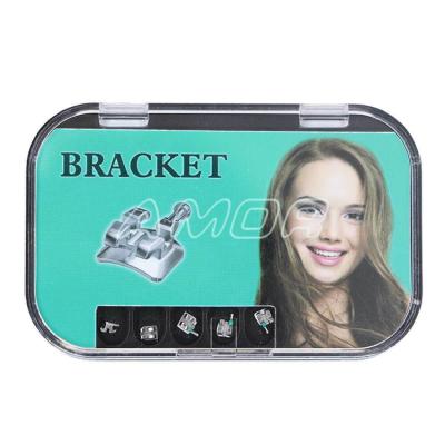 China High Quality Orthodontic Bracket Monoblock Steel Orthodontic Bracket for sale