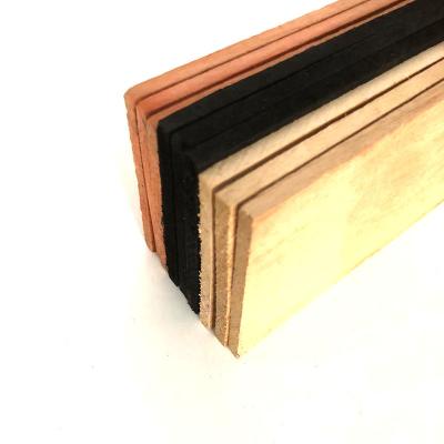 China High Quality Wood Pencil Slat Slat Pencil Raw Material Linden Wood Poplar Wood Pencil Slats Wholesale Material for sale