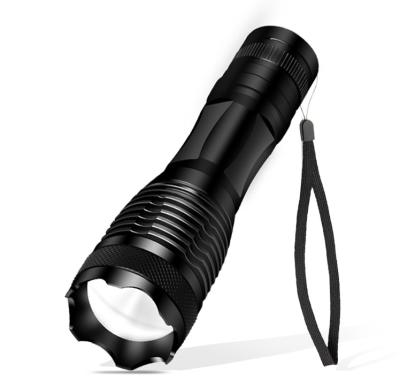 China Outdoor Activities 3AAA Aluminum Flashlight Or 18650 Batteries LED Light Hand Torch Tactical Flashlight S04A for sale