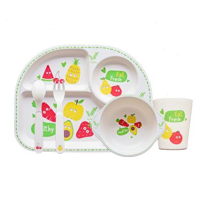 China Healthy Wholesale Biodegradable Restaurant Baby Dinnerware Sets for sale