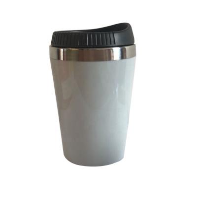 China Sustainable Wholesale Custom Logo Insulated 300ML Double Wall Stainless Steel And Plastic Travel Tumbler for sale