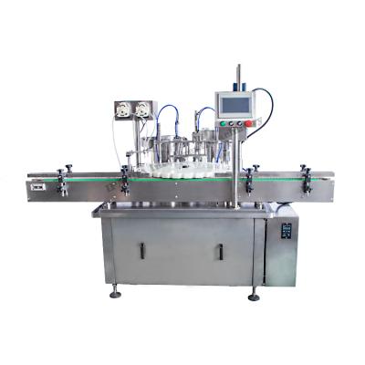 China Automatic Instant Solid Glue Sticker Food Glue Filling Capping Machine for sale