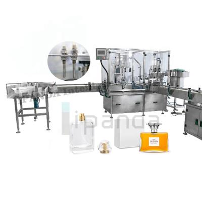 China Automatic Food Perfume Filling Machines Perfume Factory Machine Line for sale