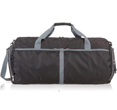 China Free Sample Packable Lightweight Travel Gym Duffel Bag - 23 Inches, Black for sale