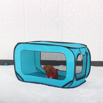 China Sustainable Manufacturer octagon pet enclosure Oxford cloth waterproof catch collapsible dog and cat delivery room dog kennel for sale