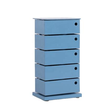 China KNOCK DOWN Office Cabinet Popular Blue Office Storage Drawers Storage Metal Office Cabinet Exquisite Design for sale