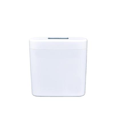 China Double-Flow 4.52x14.96x15.74 Inches, Water Saving Dual Toilet Cistern, Plastic Toilet Water Reservoir Stream Tank for sale