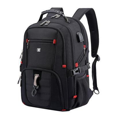 China Swiss waterproof men's backpack 17 inch notebook school travel bags large capacity unisex bagpack business waterproof mochila for sale