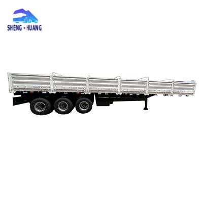 China Rear Dump Truck Trailer 150ton 3 Axle Hydraulic End Back Dumper Semi Truck Trailer Standard Trailer for sale