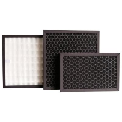 China Air filtration system factory air filter hepa h13 h14 hepa air filter with aluminum frame for sale