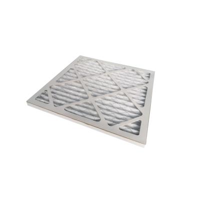 China Disposable Air Filtration Paper Frame Air Filter Primary Filter Panel Filter for sale