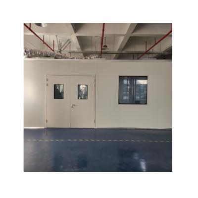 China 100 Standard GMP Lab Clean Room/Laboratory Clean Room Door Operating Room Metal Double Doors for sale