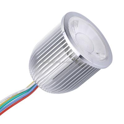 China Modern einbaustrahler set led spot 8W loxone knx rgbw 4in1 8w cob mr16 24v recessed cilling light for sale