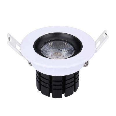 China Modern hot on sale Dimmable RGB+CCT 2000k-6000k 10W wifi led downlights wifi smart adjustable white lights dali or knx by phone control dimmable for sale