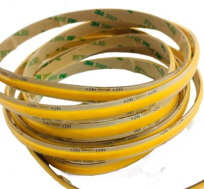 China 12V 24V 5V residential cob flexible led strip with RGBW WW CW custom size light stirp for sale