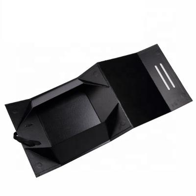 China Recyclable Wholesale Custom Accepted Foldable Stock Cardboard Box With Ribbon for sale