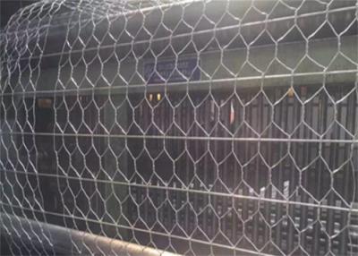 China 2.7mm Hot Dipped Galvanized Hexagonal Hexagonal Wire Mesh Gabion Mesh for sale