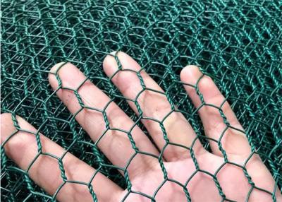 China PVC Coated Hexagonal Wire Netting Twisted Woven Wire Netting for sale