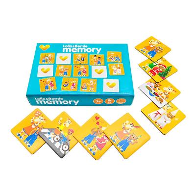 China TEACHING AIDS Education Children's Memory Card Training Toy Development Brain Card for sale