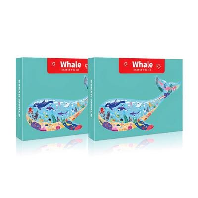 China 5-6 years old early childhood toy puzzle paper animal puzzle children's education toy for sale