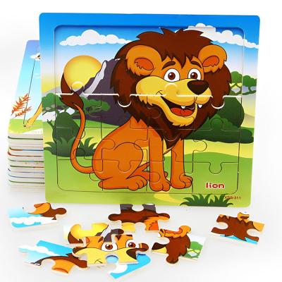 China Educational Children's Darling Paper Toys Children's Cartoon Animal Puzzles for sale