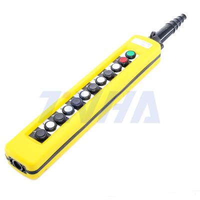 China TNHA1-X1291 Plastic IP54 Crane Waterproof Control Button Switch for sale