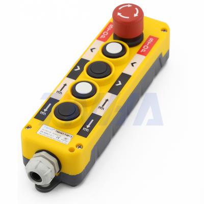 China TNHA1-T4813 Up-down Plastic Push Button Crane Hoist Switch Electric Crane Control Switch for sale