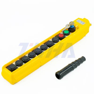 China Plastic Push Button Control Box 10 Holes Control Box Switch TNHA1-65CK for sale