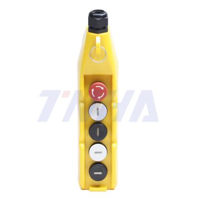 China TNHA1-62G Plastic Rainproof Emergency Stop Crane Push Button Switch Pendant Control Station for sale