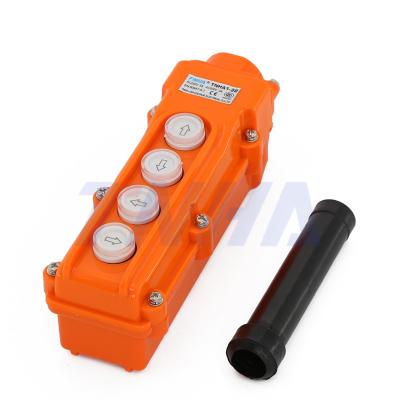 China COP-32 Indirect Operation Hoist Plastic Electric Pendant Hoist Control Remote Switch Station for sale