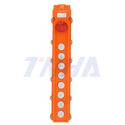 China TNHA1-64H 9 Position Push Button Control Box Plastic Switch Controller for sale