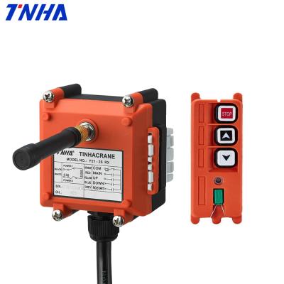 China TNHA1 F21-2S good quality waterproof electric hoist down station universal waterproof wireless radio hoist switch remote control for sale