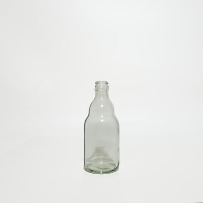 China Beverage& 330ml transparent glass beer beer bottles for sale