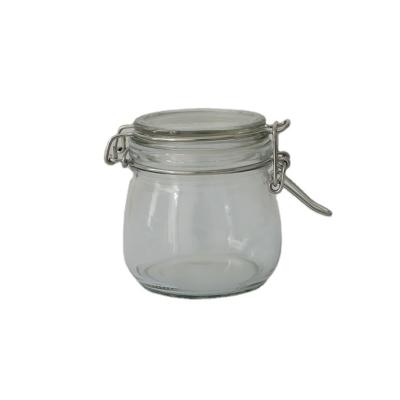 China Modern Clear Food Storage Jars 300ml Straight for sale