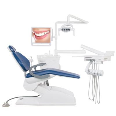 China DF-301C Foshan Acrylic Dental Unit 2021 Hot Sale Economical Dental Chair Portable Dental Unit for sale