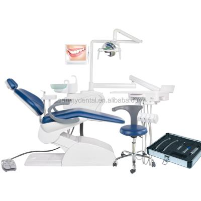 China DF-301A Metal Top 10 Unit Dental Chairs China Best Dental Equipment for sale