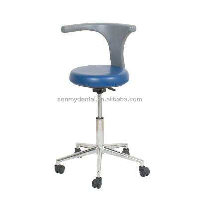 China DF-201A Dental Regional Adjustable Backrest Doctor Assistant Chairs Dentist Ergonomic Dental Stool for sale