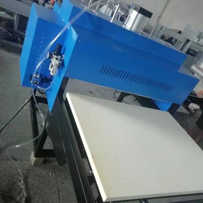 China Convenient Pneumatic Automatic Large Format Flat Bed 2 Stations T-shirt Sublimation Heat Transfer Press Printer Printing Machine for sale